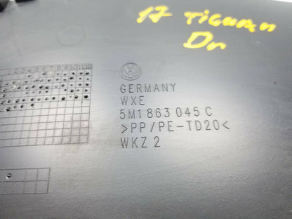12 13 14 15 16 17 VW Tiguan Left Driver Center Console Side Trim Panel OEM 43k
