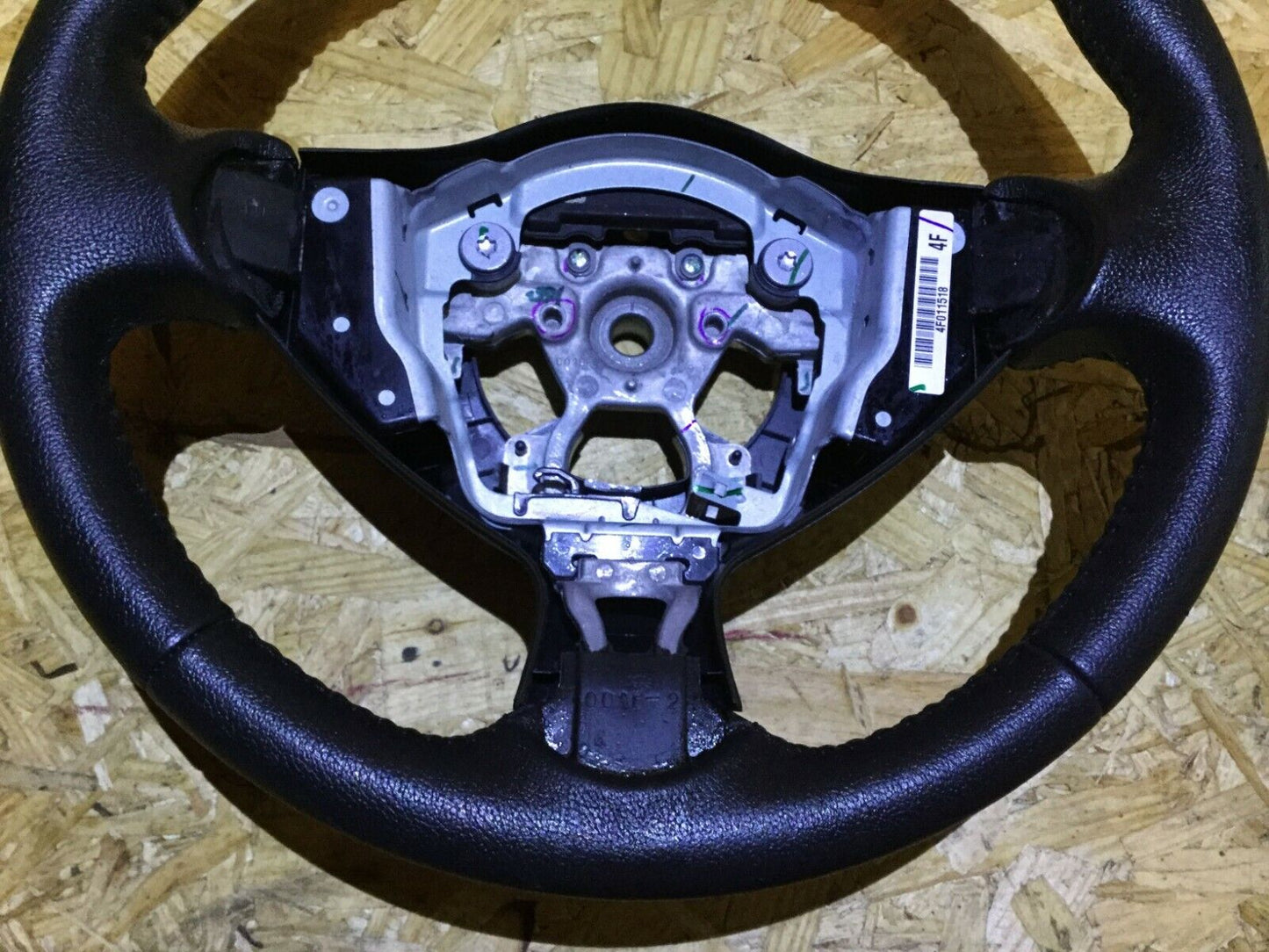 16 17 18 Nissan Sentra 3-spoke Steering Wheel OEM 8k