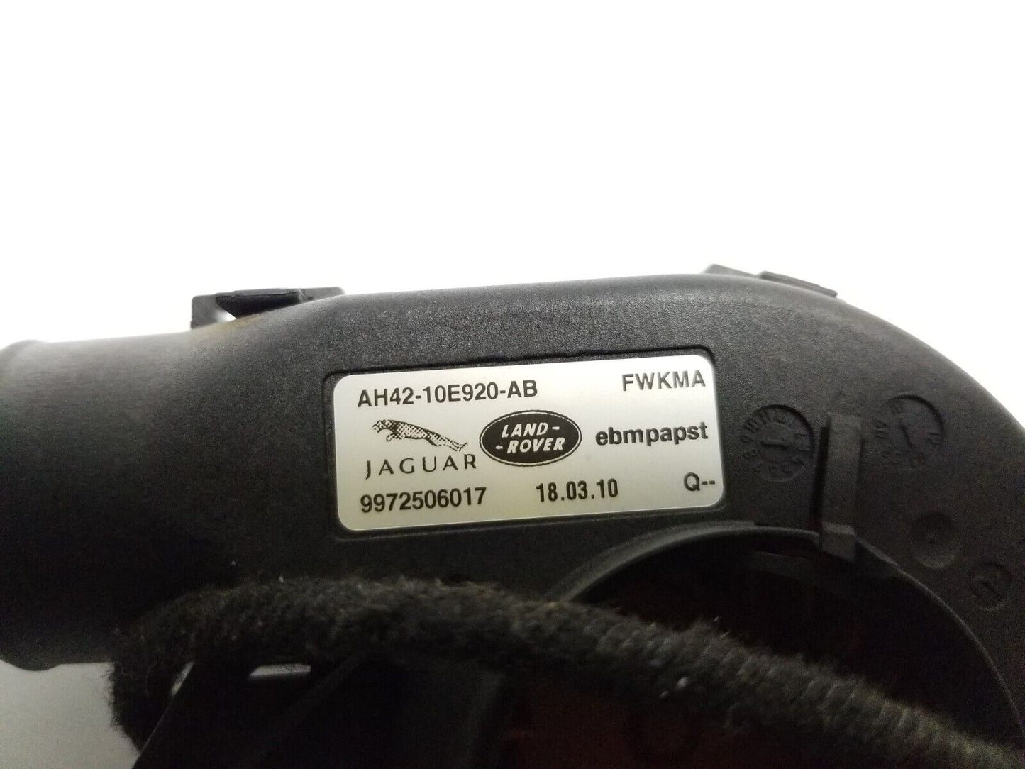10 11 12 13 Jaguar XJ Fuse Box Cooling Fan Blower Motor Ah42-10e920 OEM