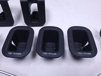 20 21 22 Hyundai Venue Rear Headrest Guide Sleeve Fold Lock Belt Trim OEM