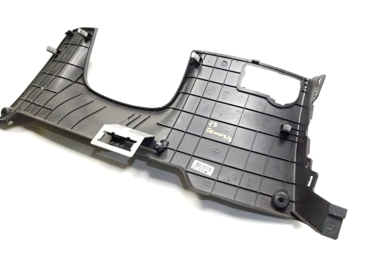 2013 - 2016 Hyundai Genesis Dash Kick Panel Cover Trim Driver Side Left OEM