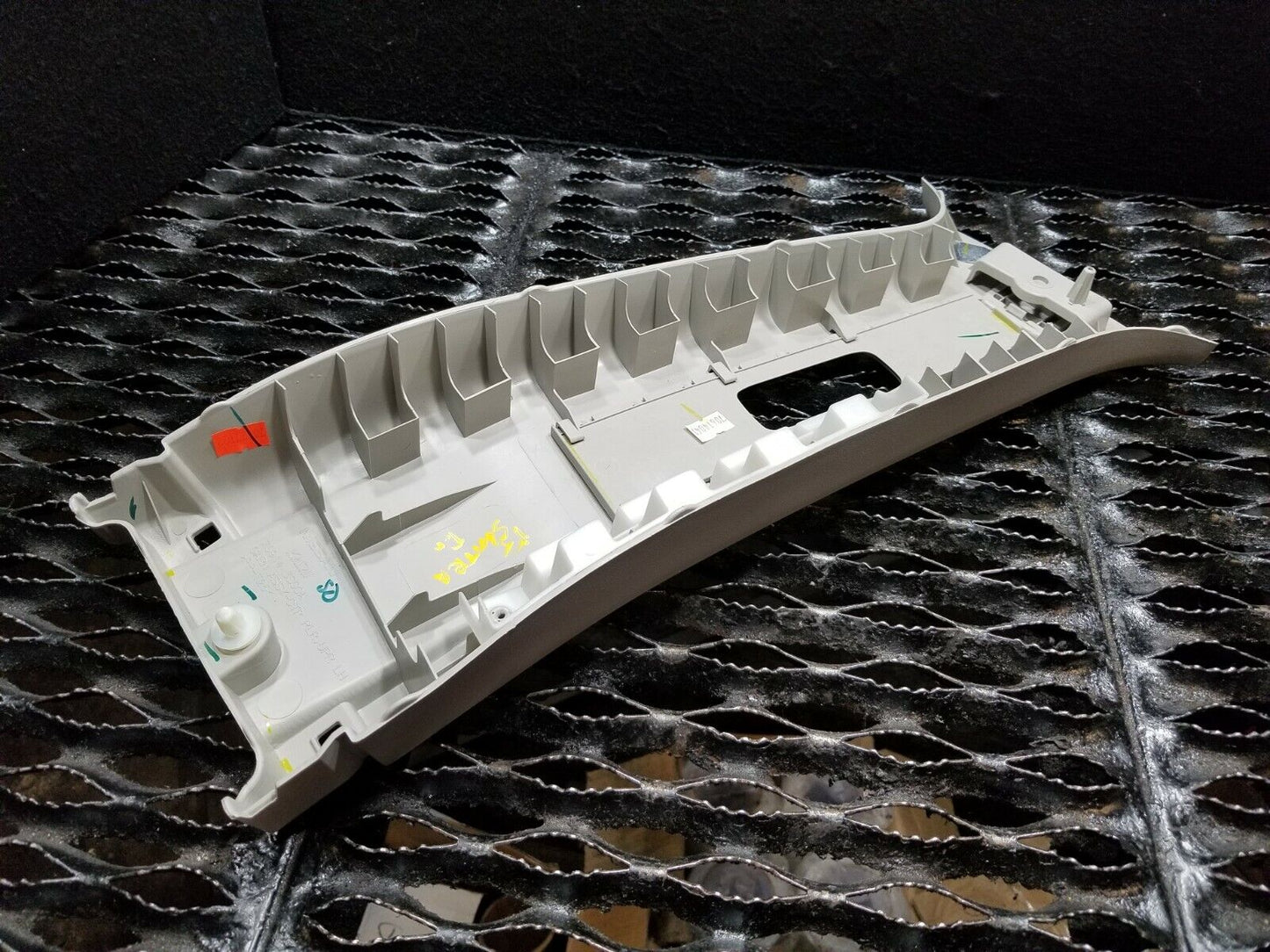 16 17 18 Nissan Sentra Left Driver Upper Center B Pillar Trim OEM 40k