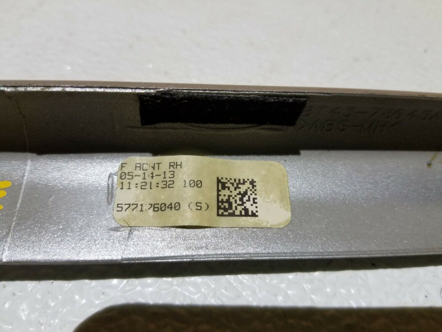11 12 13 14 Ford Edge Front Passenger Side Center Console Trim Panel OEM 43k