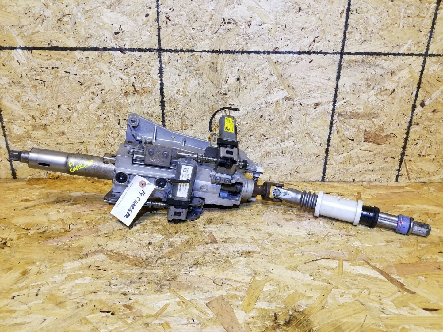 14 2014 Dodge Charger Steering Column W/ Motors OEM