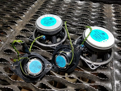 04 05 06 07 BMW 530xi E60 Rear Right & Left Door Speaker W/ Tweeter OEM