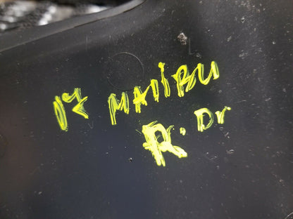 16 17 18 19 Chevrolet Malibu Rear Left Driver Side Mud Flap Splash Guard OEM 3k