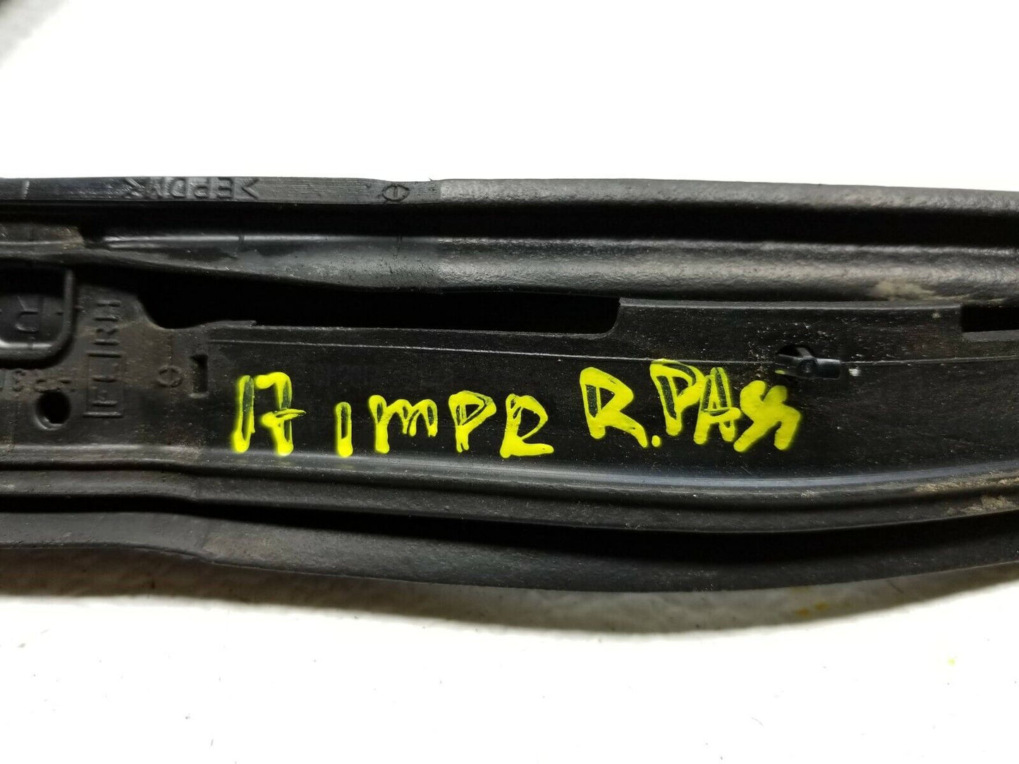 17 18 19 Subaru Impreza Sport Rear Right Pass Door Weatherstrip Seal OEM 64k