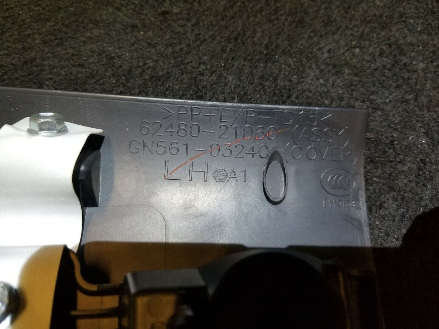 11 12 13 14 15 16 Scion Tc Driver Left Rear C Pillar Trim OEM 74k