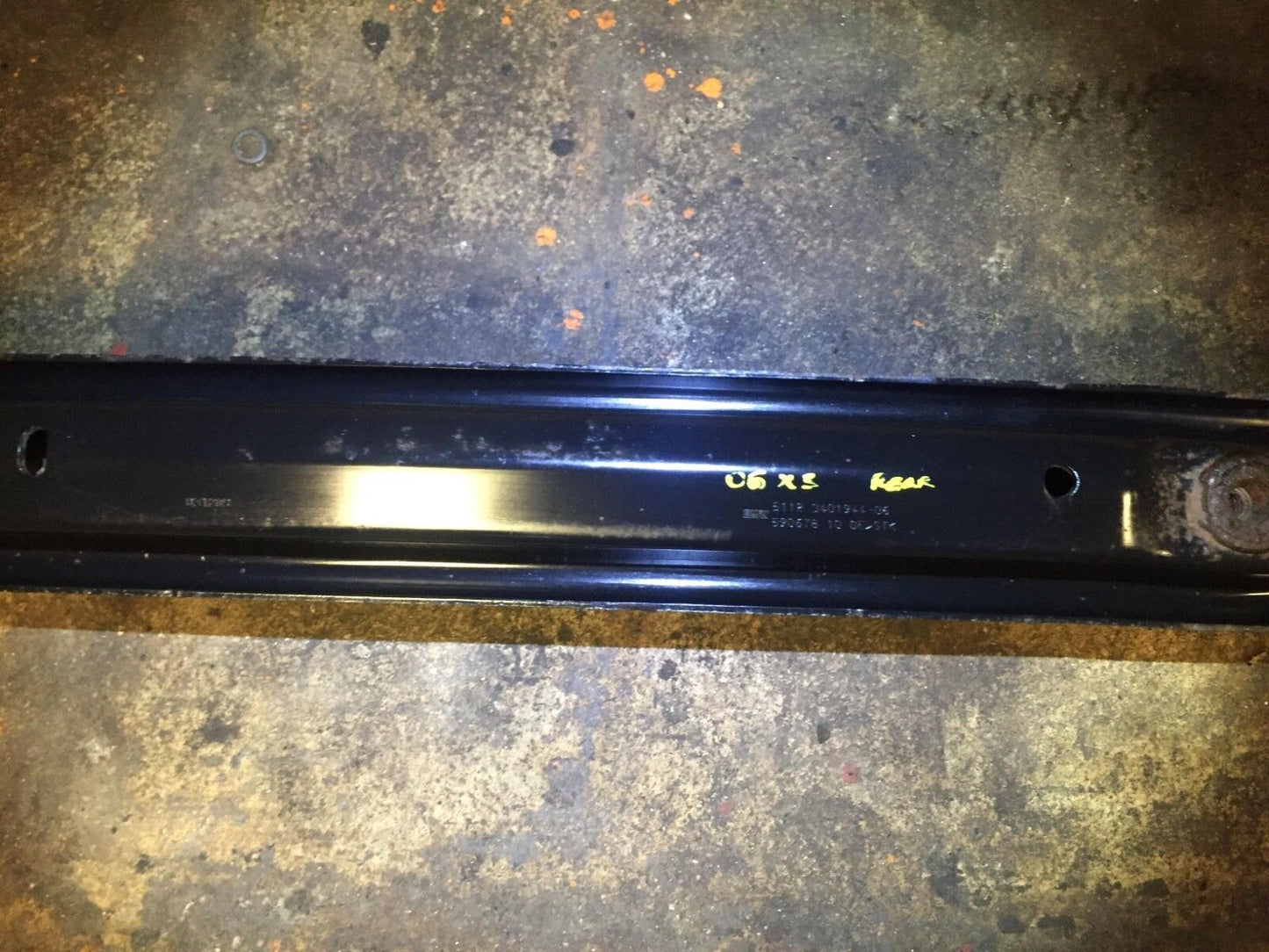 04 05 06 BMW X3 E83 Rear Bumper Reinforcement Impact Bar Rebar  OEM D34