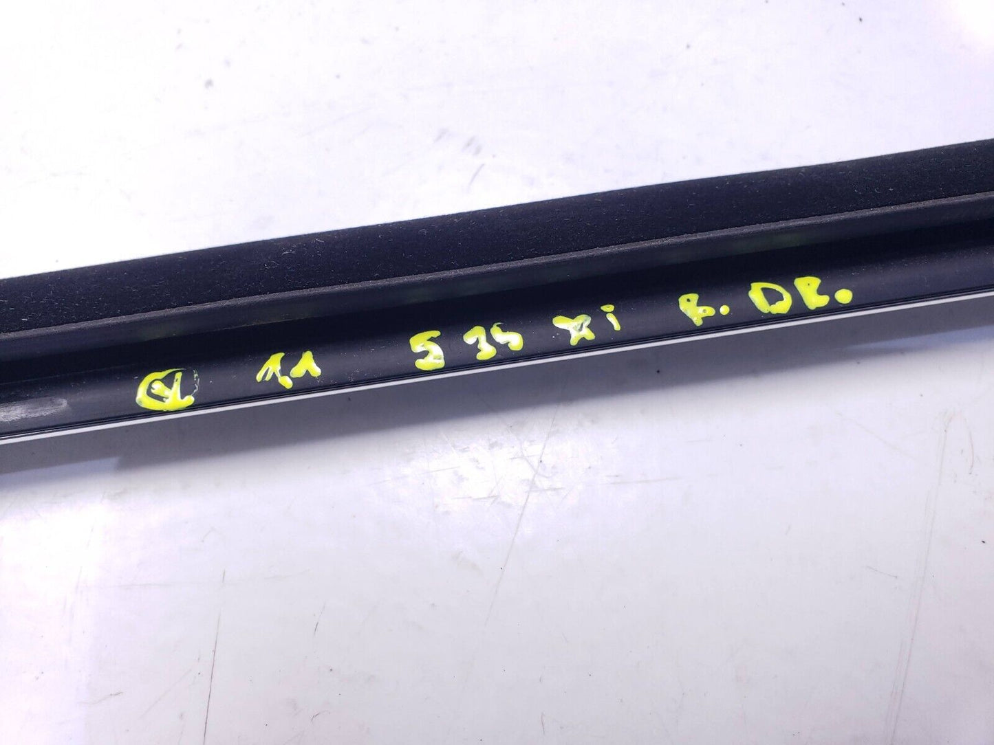 09 10 11 12 13 BMW 535xi Rear Door Window Belt Seal Molding Left Driver Side OEM