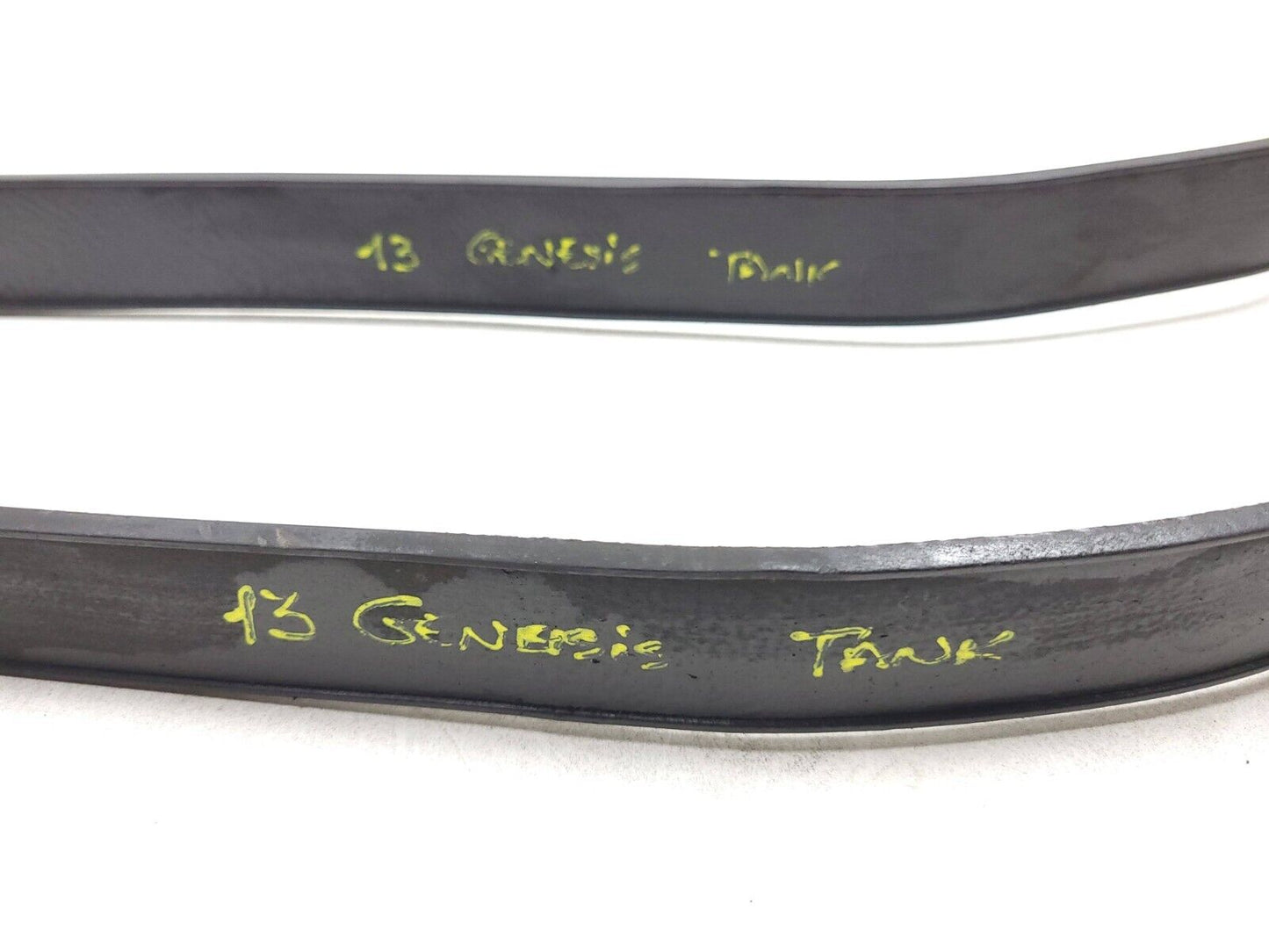 2013-2016 Genesis Coupe Fuel Tank Strap Support Pair OEM