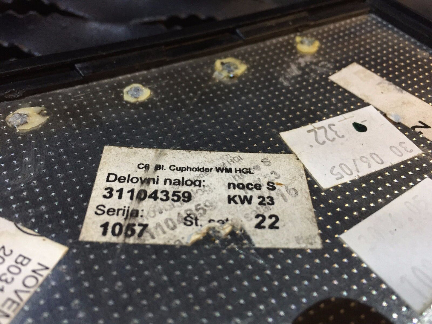 05 06 07 08 Audi A6 C6 Console Armrest Lid Cover Top OEM 4f0863321a1wv OEM