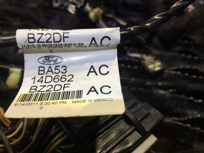 09 10 11 12 Lincoln MKS Center Console Wire Wiring Harness Antenna OEM D40