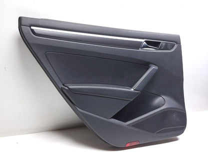 16 - 19 Volkswagen Passat B7 Rear Door Panel Trim Driver Side Left OEM