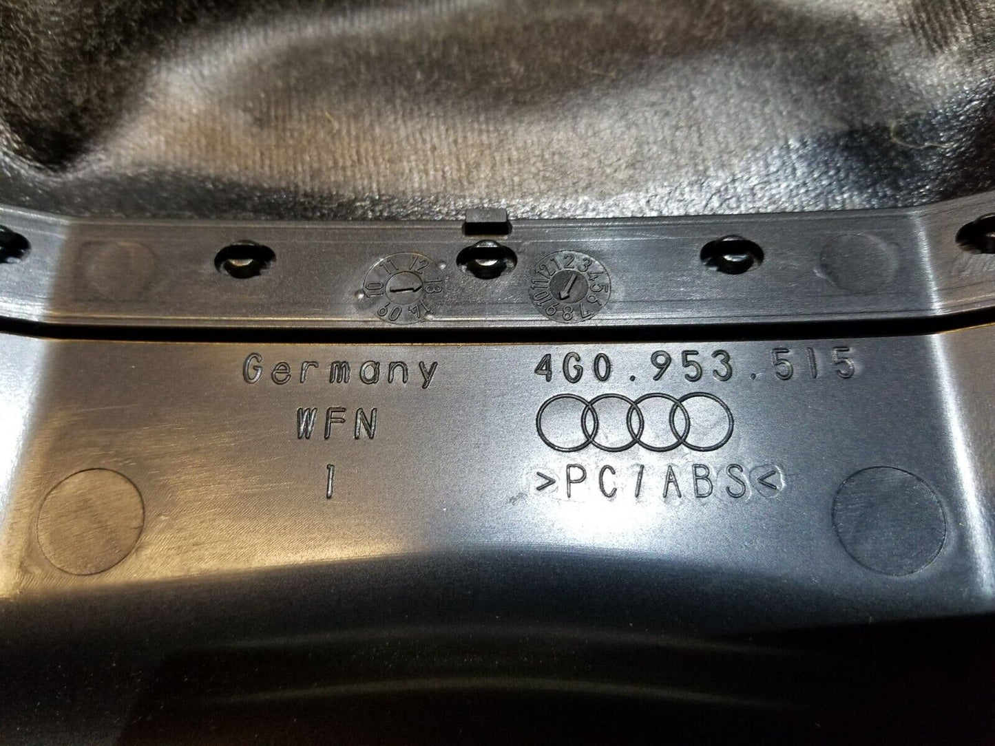 12 13 14 15 Audi A6 Upper Steering Column Cover Trim 4g0953515 OEM