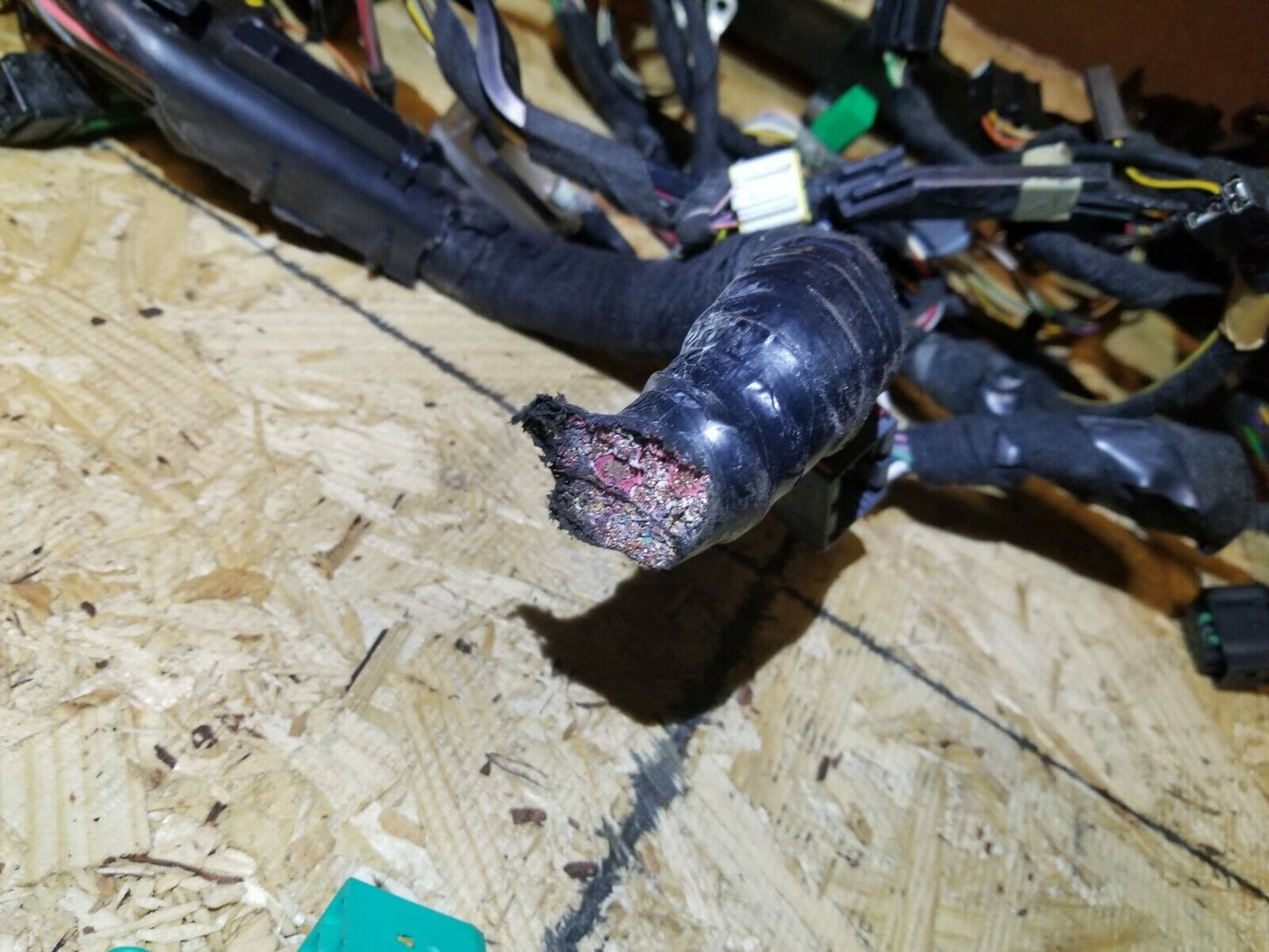 06 07 08 09 Saab 9-5 Aero 2.3l Dashboard Dash Wire Wiring Harness OEM