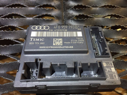 05 06 07 08 Audi A6 C6 Front Driver Door Window Control Module OEM 4f0959793