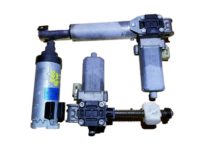 04 05 06 07 BMW 530xi E60 Front Seat Adjust Motor Driver Left 3pcs OEM