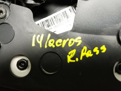 14 15 16 Buick Lacrosse Rear Right Pass Door Trim Panel OEM 60k Miles