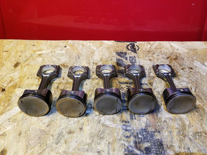 11 12 13 14 15 VW Jetta 2.5l Piston W/ Connecting Rod - Std 5pcs OEM 62k Miles