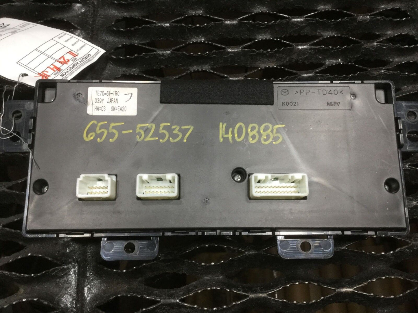 2010-2014 Mazda Cx-9 Cx9 A/c Heater Climate Temperature Control OEM #36 15k
