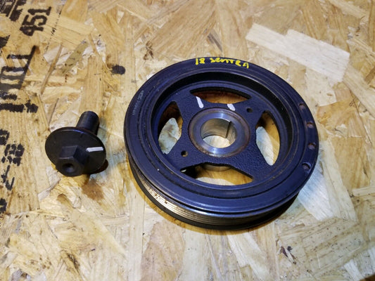 16 17 18 Nissan Sentra 1.8l Crankshaft Pulley Harmonic Balancer OEM 8k Miles