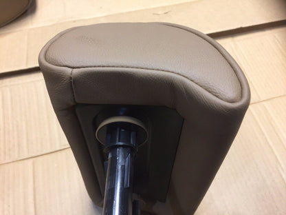 02 03 04 05 BMW 745i E65 Rear Right Passenger Side Headrest Leather OEM