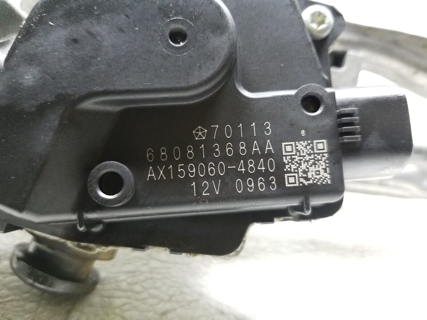 13 14 15 16 Dodge Dart Windshield Wiper Motor W/ Linkage OEM 52k Miles