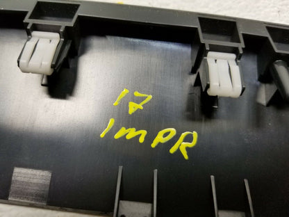 17 18 19 Subaru Impreza Dash Trim Molding Cover OEM 64k Miles