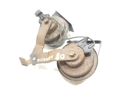 2006-2012 Nissan Armada Horn Pitch Signal 2pcs W/ Bracket OEM