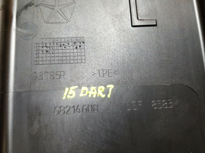 13 14 15 16  Dodge Dart Left Driver Side Radiator Splash Shield 68214608 OEM 76k