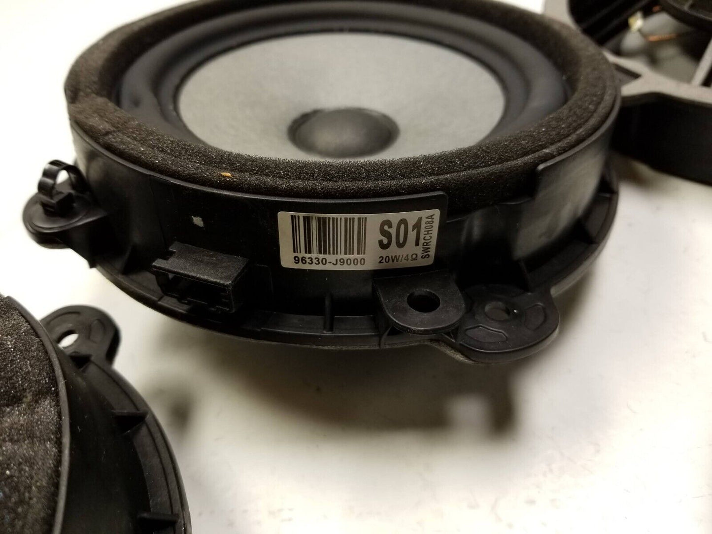 18-21 Hyundai Kona Door Speaker 4pcs 96330-j9000 OEM 29k Miles