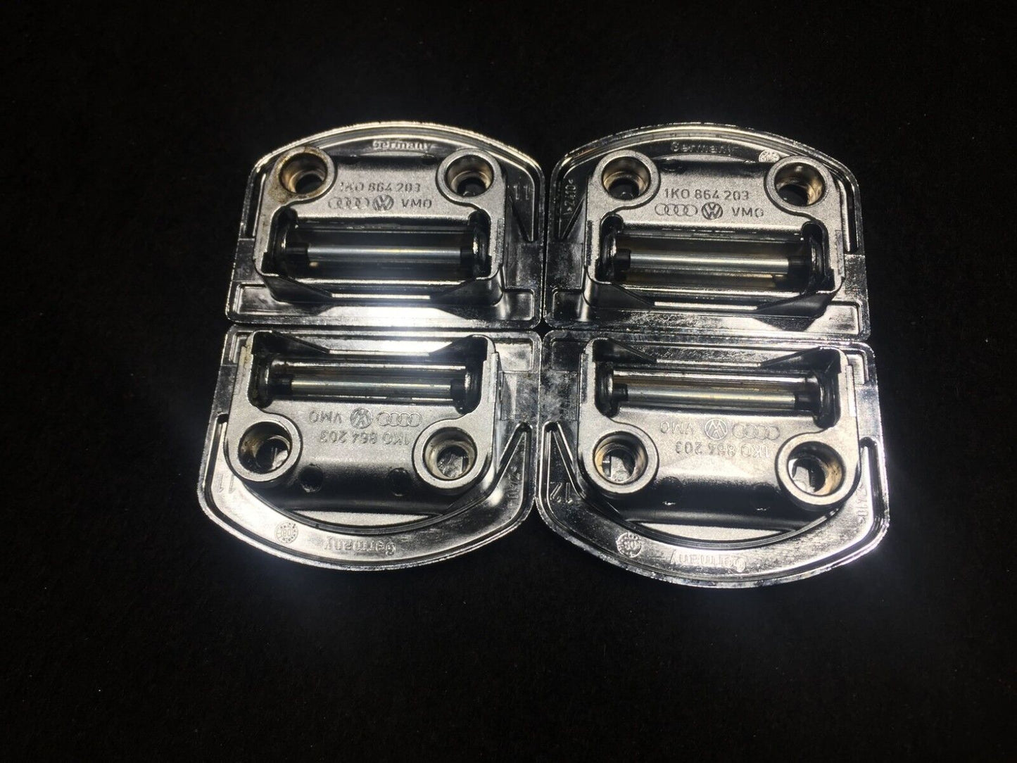08 09 10 11 Audi A5 Coupe Trunk Cargo Hook 4pcs OEM D7
