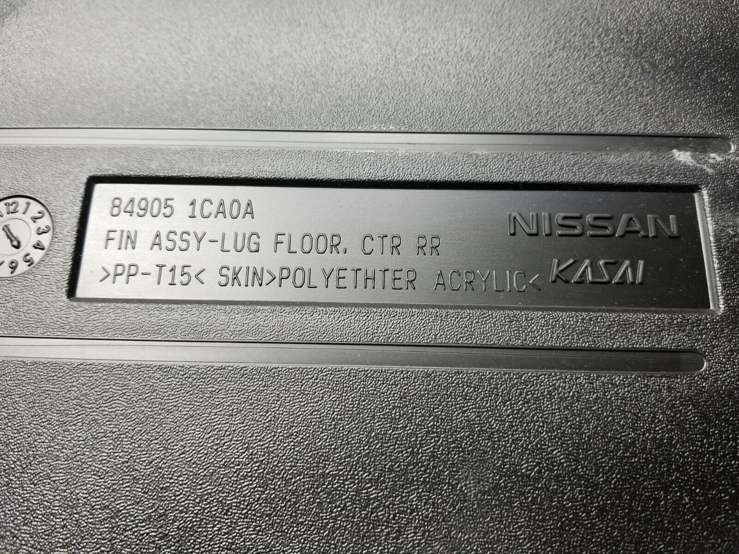 09 10 11 12 Infiniti Fx35 Trunk Cargo Spare Floor Carpet Cover Mat OEM