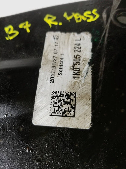 12-19 Volkswagen Passat 1.8t Rear Control Arm Passenger Side Right 3pcs OEM