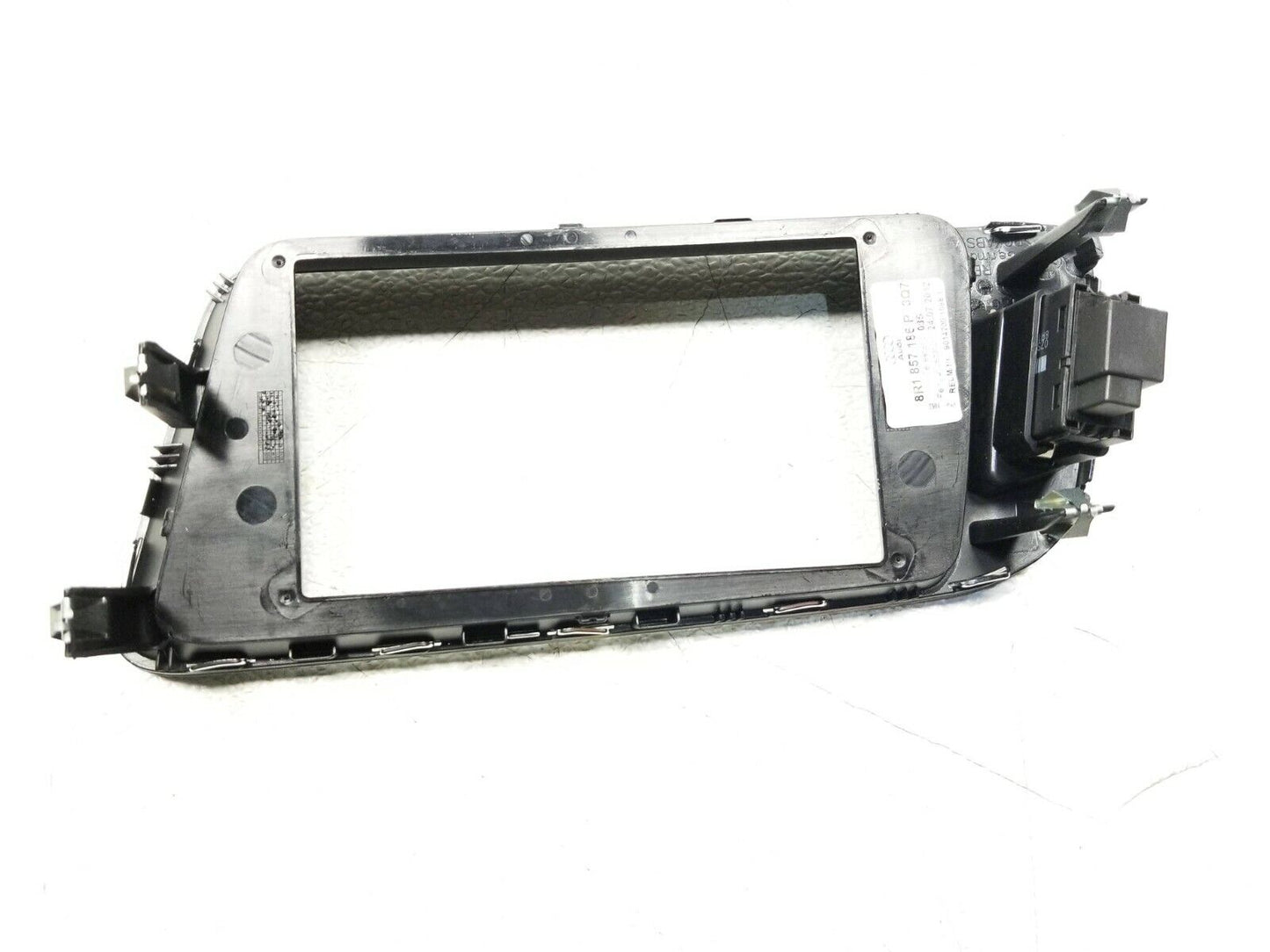 10 11 12 Audi Q5 Dash Center Information Display Trim Bezel Cover OEM 72k Miles