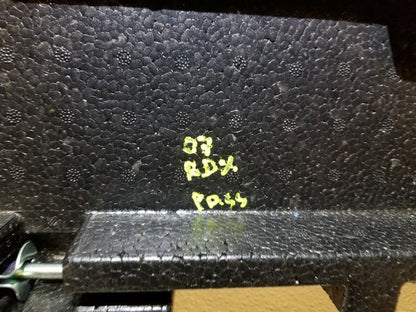 07 08 09 Acura RDX Rear Right Pass Side Foam Trunk Spacer W/ Wrench OEM