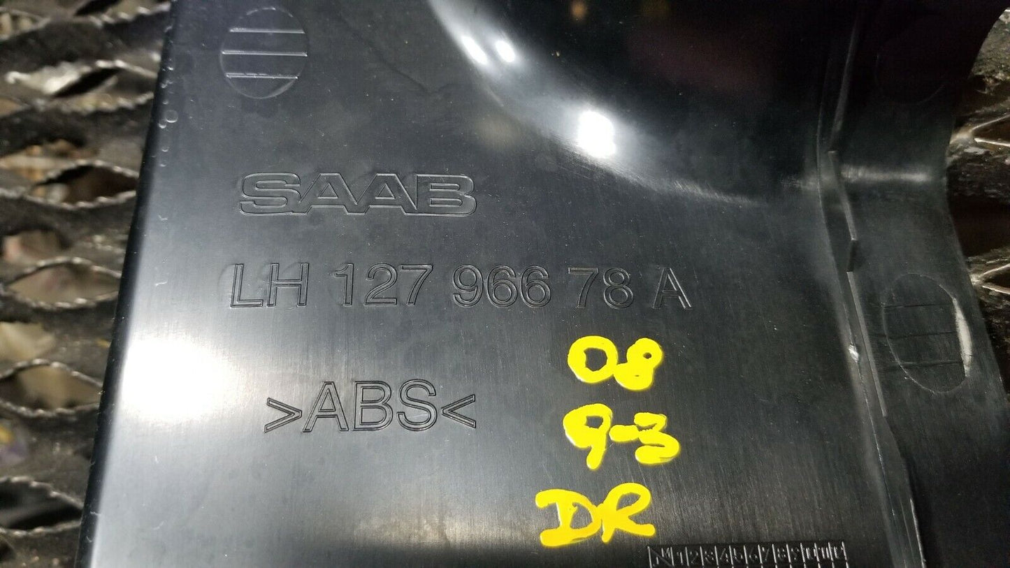 08 09 10 11 Saab 93 9-3 Rear Left Driver Side Trim Panel Cover OEM