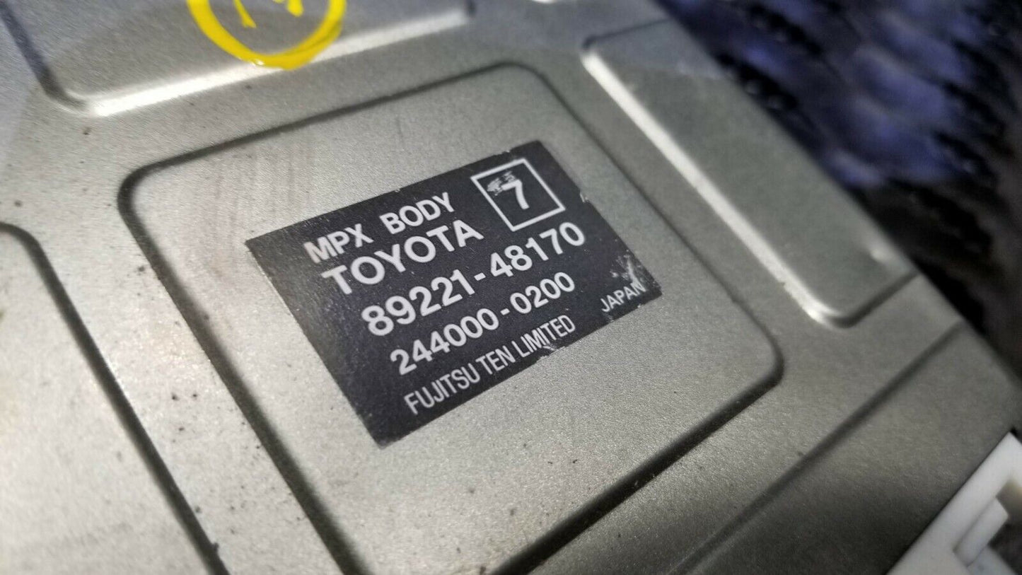 01 02 03 Toyota Highlander Multiplex Network Control Module OEM N17