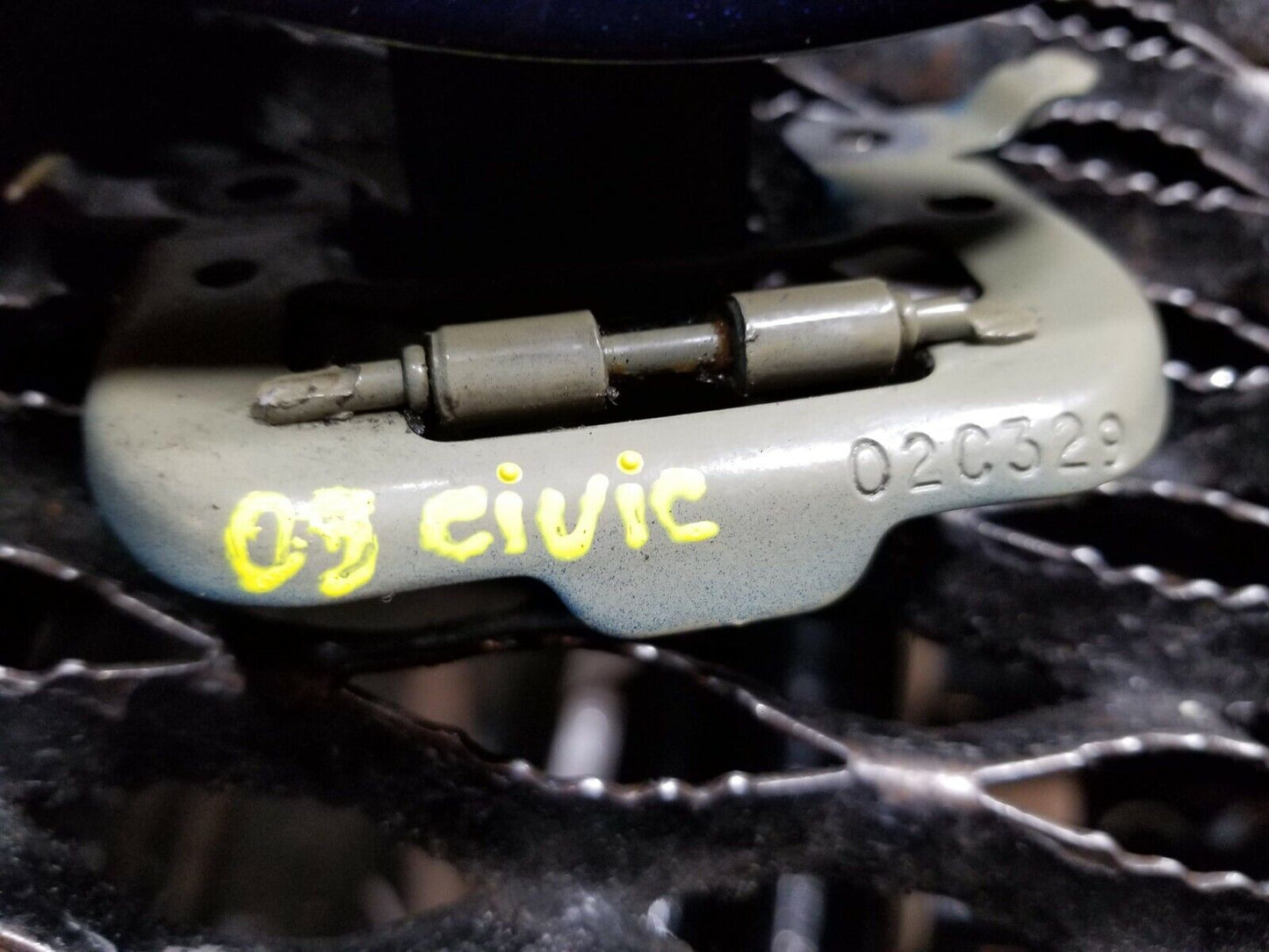 09 10 11 Honda Civic Coupe Fuel Tank Door Lid OEM