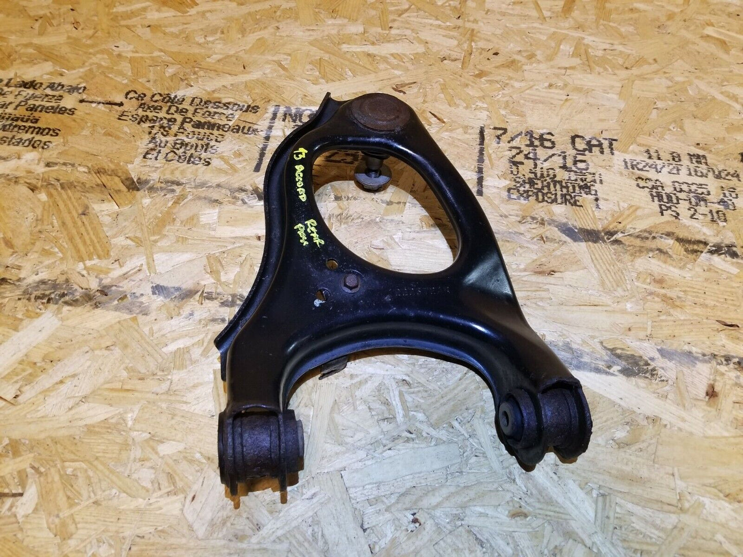 13 14 15 Honda Accord Sedan Rear Right Passenger Side Upper Control Arm OEM