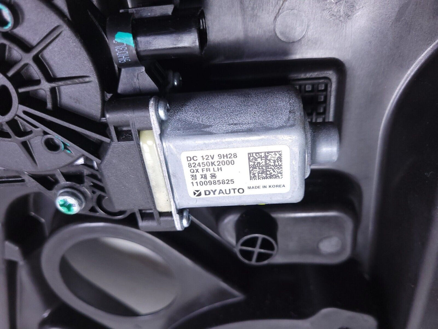 20 21 22 Hyundai Venue Window Regulator Panel W/ Motor Front Left Driver Sid OEM