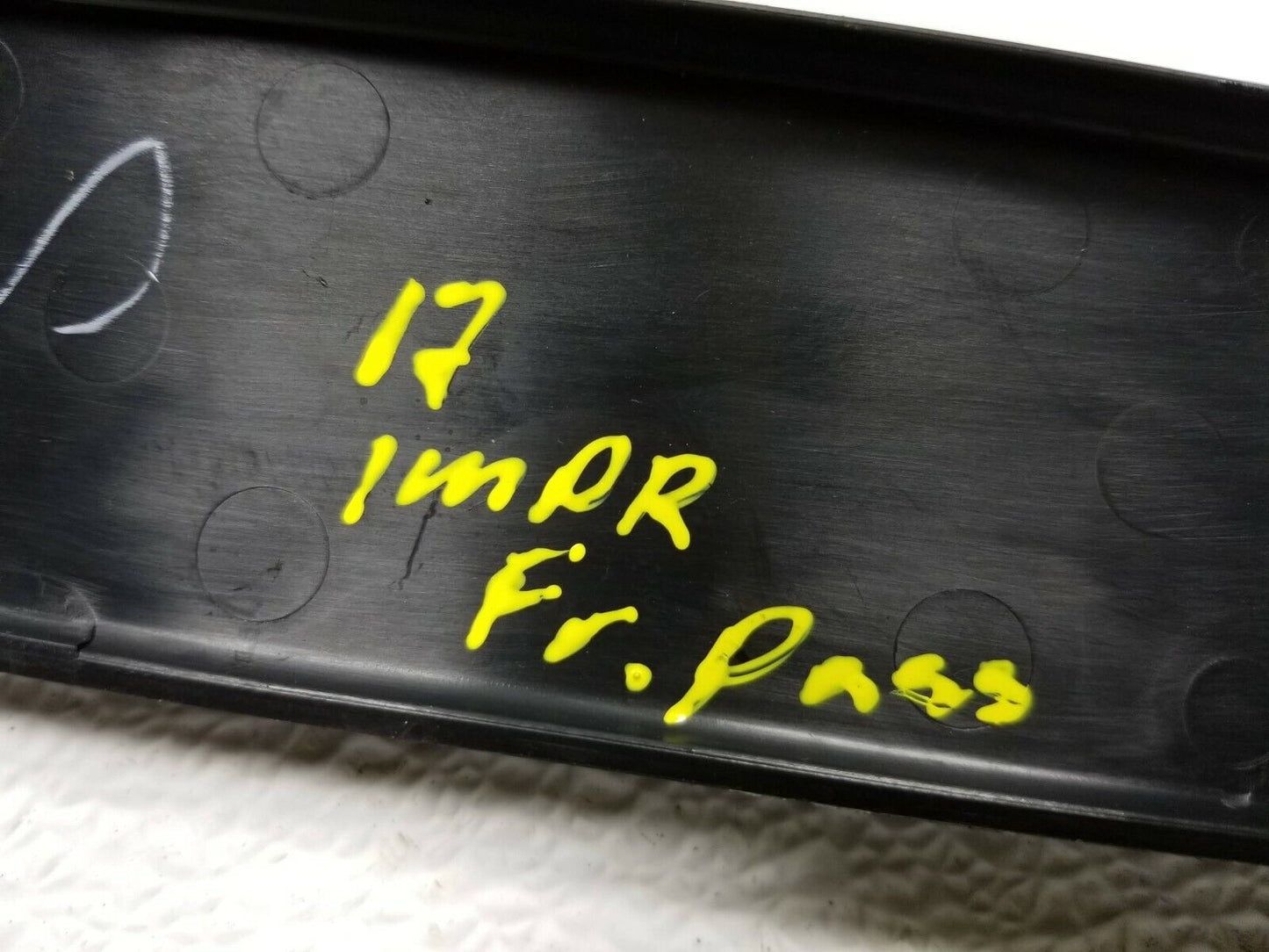 17 18 19 Subaru Impreza Sport Front Right Pass Door Sill Cover OEM 64k Miles