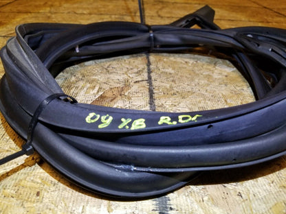 08 09 10 Scion Xb Rear Left Driver Door Weatherstrip Seal OEM