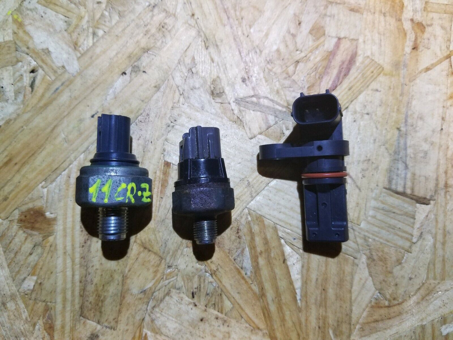 11 12 13 14 15 16 Honda Cr-z Crankshaft Position Oil Pressure Sensor 3pcs OEM