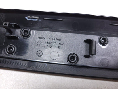 12-19 Volkswagen Passat Dash Dashboard Center Radio Bezel Trim Cover  OEM
