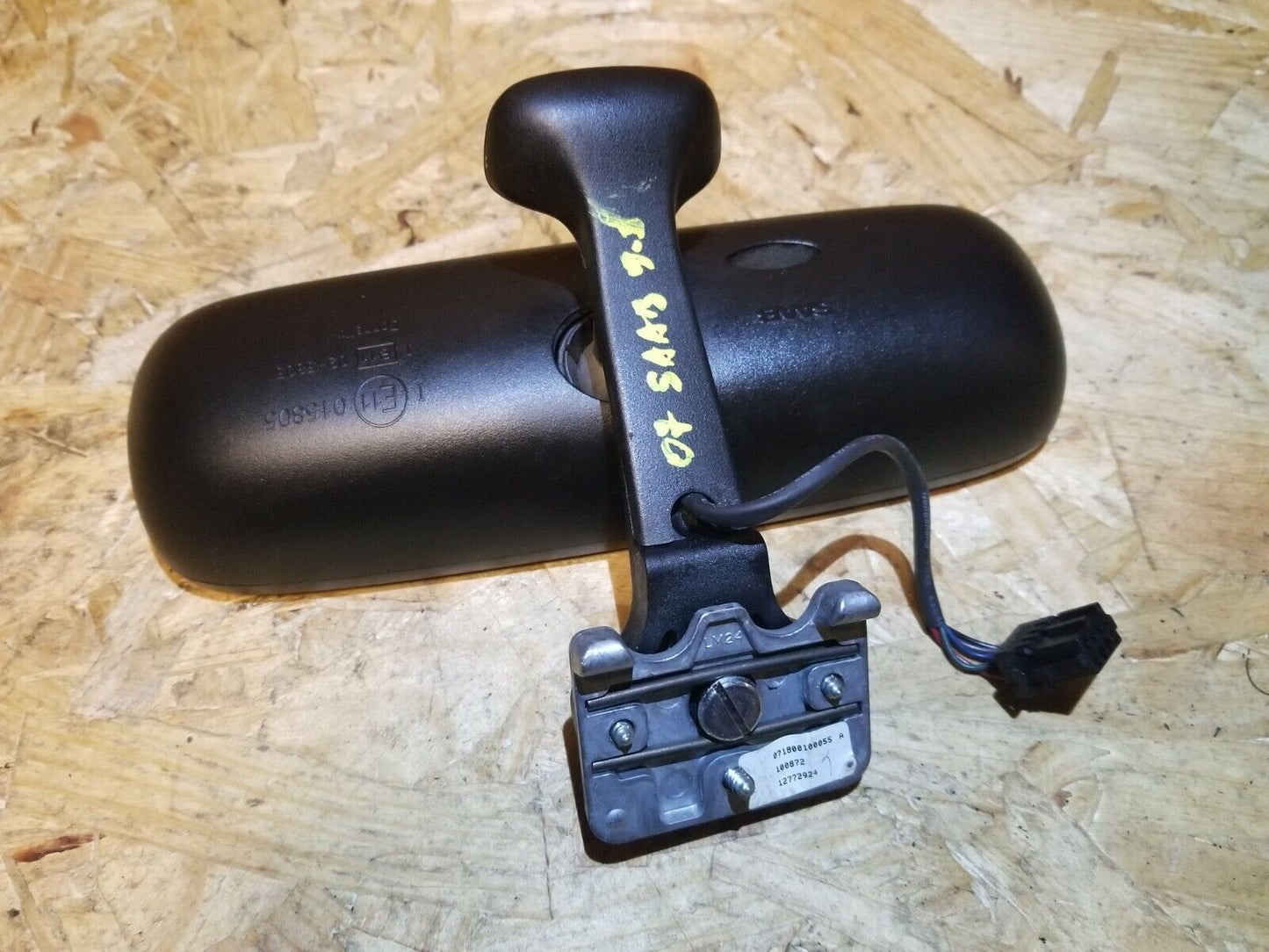 06 07 08 09 Saab 9-5 Interior Rear View Mirror OEM