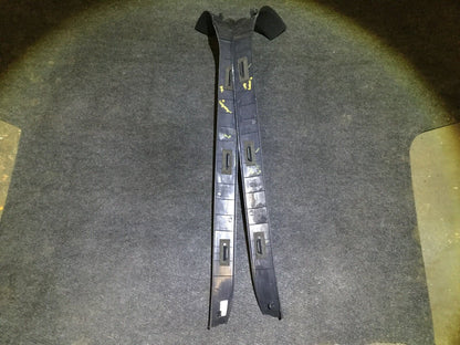 10 - 14 Subaru Legacy Front Left & Right Door Sill Scuff Trim Panel Pair OEM