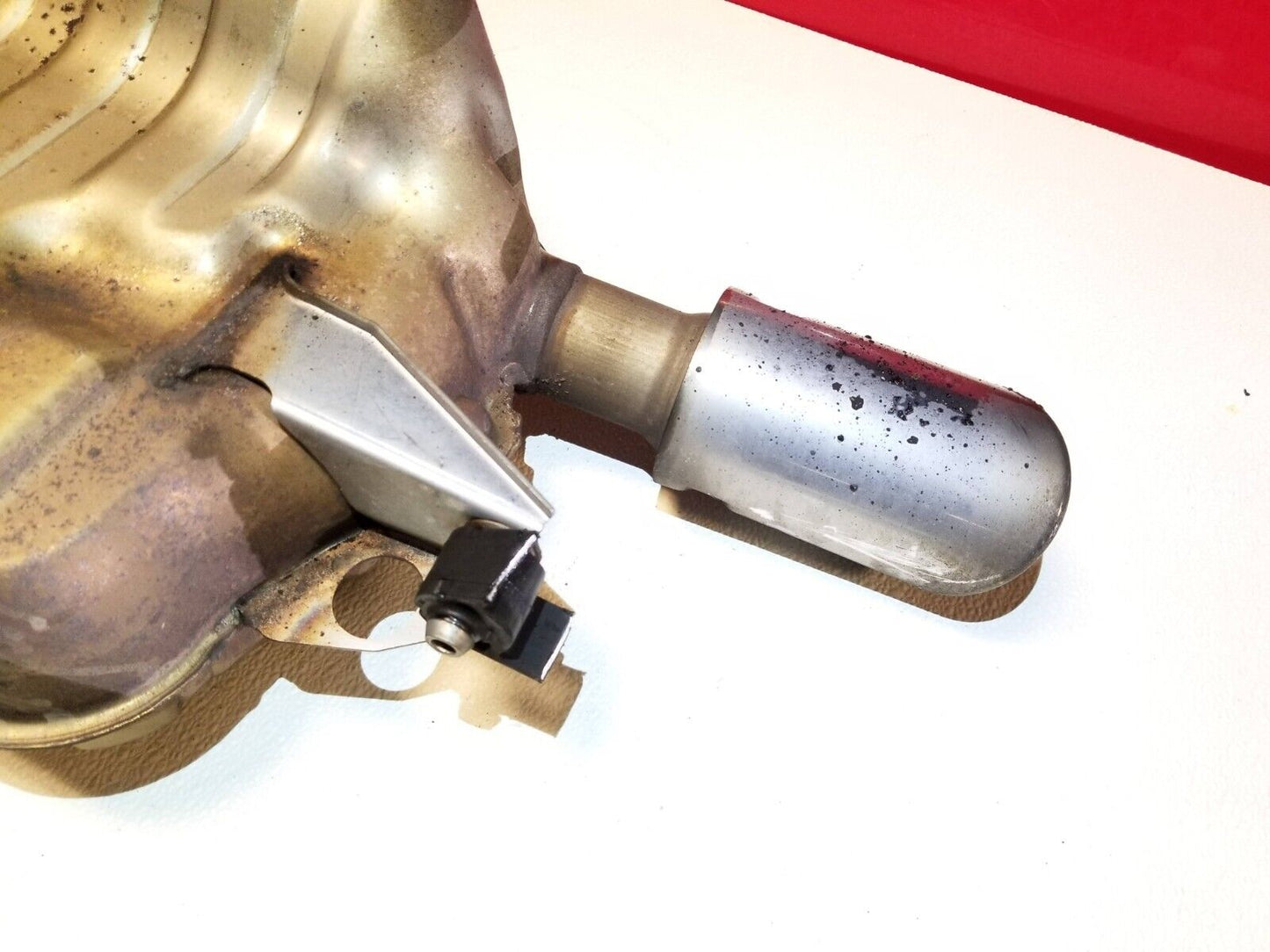 12 13 14 15 Audi A6 C7 3.0t Rear Exhaust Muffler Right Passenger Side OEM