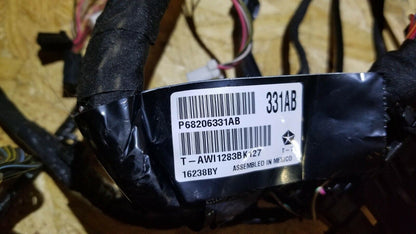12 13 14 15 16 Jeep Patriot Dash Dashboard Wire Wiring Harness OEM